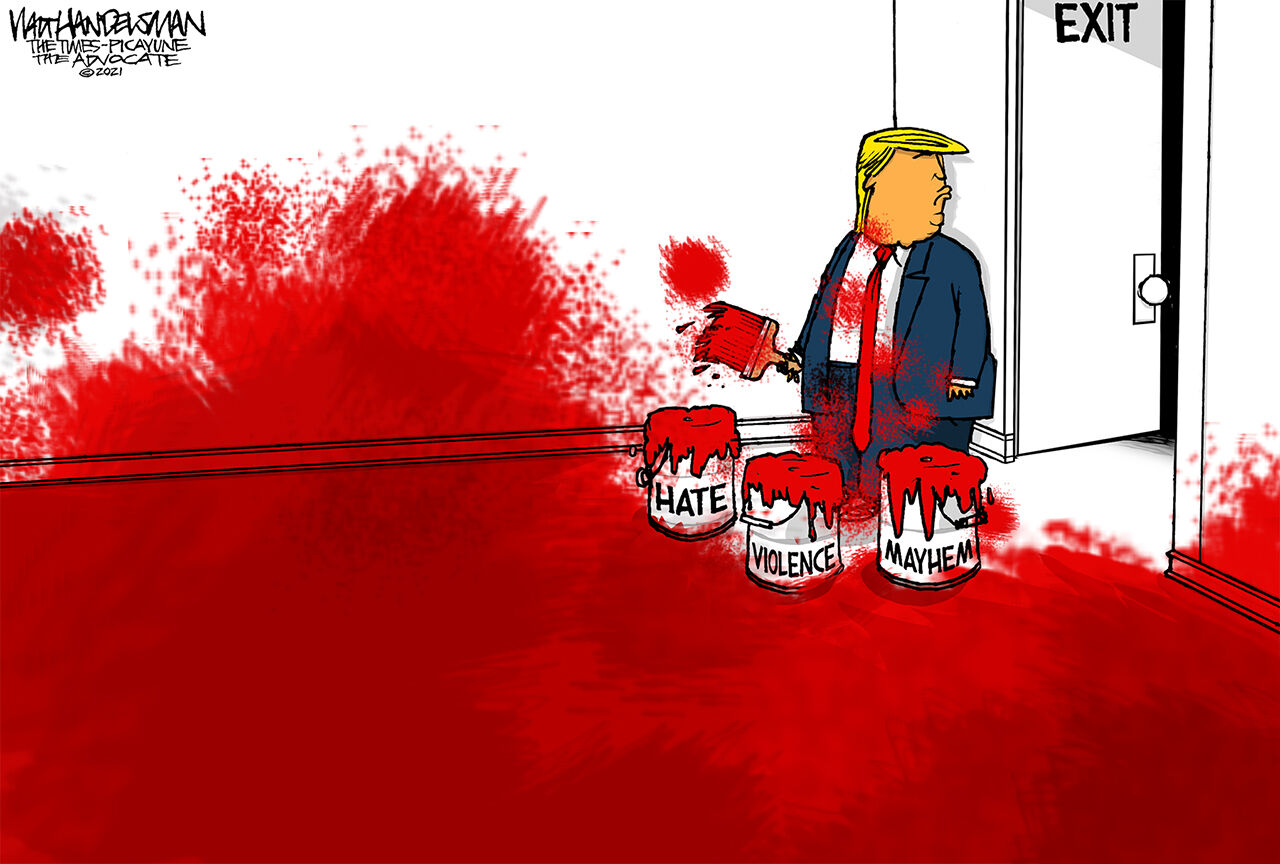 Walt Handelsman: Out!